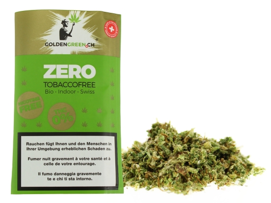 GOLDENGREEN | Zero Tobaccofree - Swiss Premium Tobacco Substitute