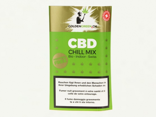 GOLDENGREEN | CBD Chill Mix - Swiss Premium CBD Canapa Mix