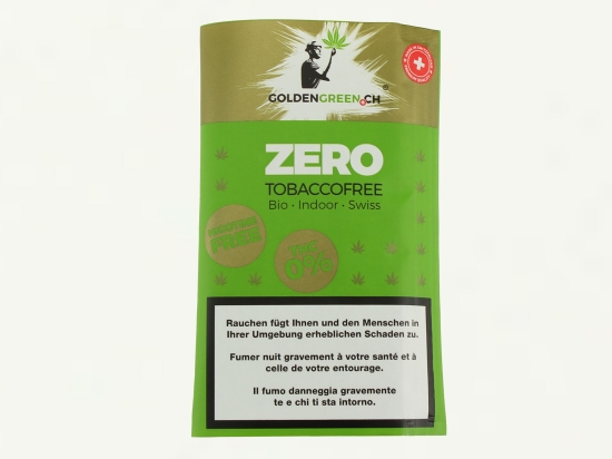 GOLDENGREEN | ZERO Tobaccofree - Swiss Premium Tabakersatz