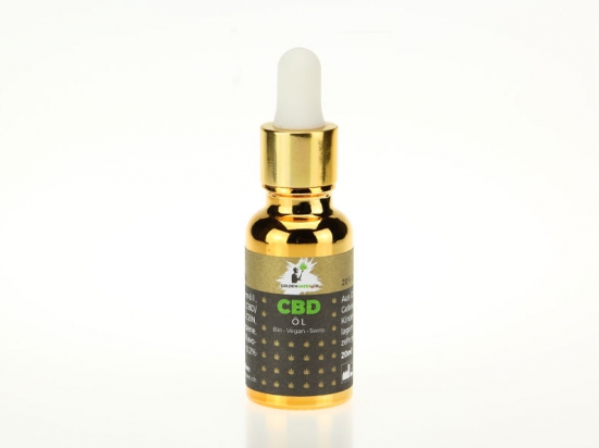 GOLDENGREEN | Olio di CBD / MCT olio 20%, 20ml