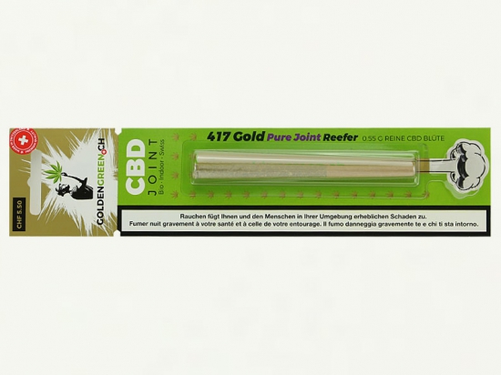GOLDENGREEN | CBD Joint - 417 Gold Pure Joint Reefer